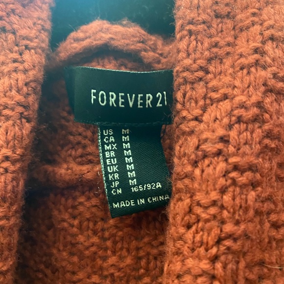 Cozy Rust Sweater - Picture 2 of 2